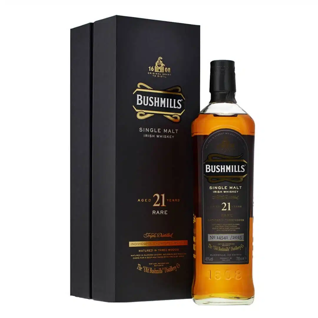 Bushmills Single Malt 21 Years 40% Vol. 70 cl Irland