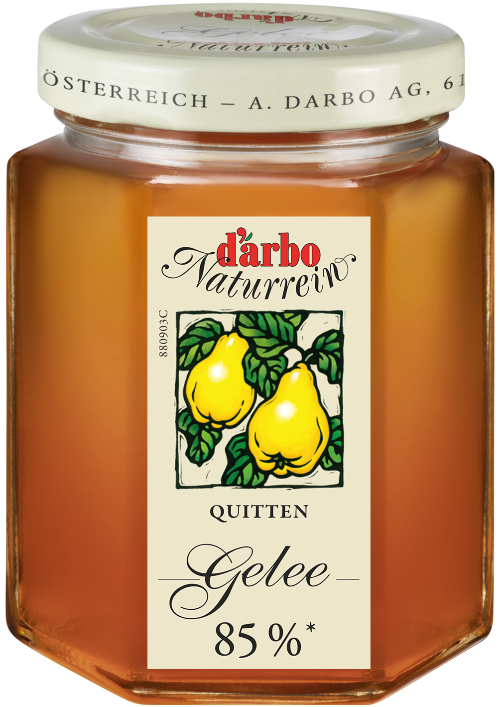 d’arbo Naturrein Quitten Gelee 200g – Bild 2