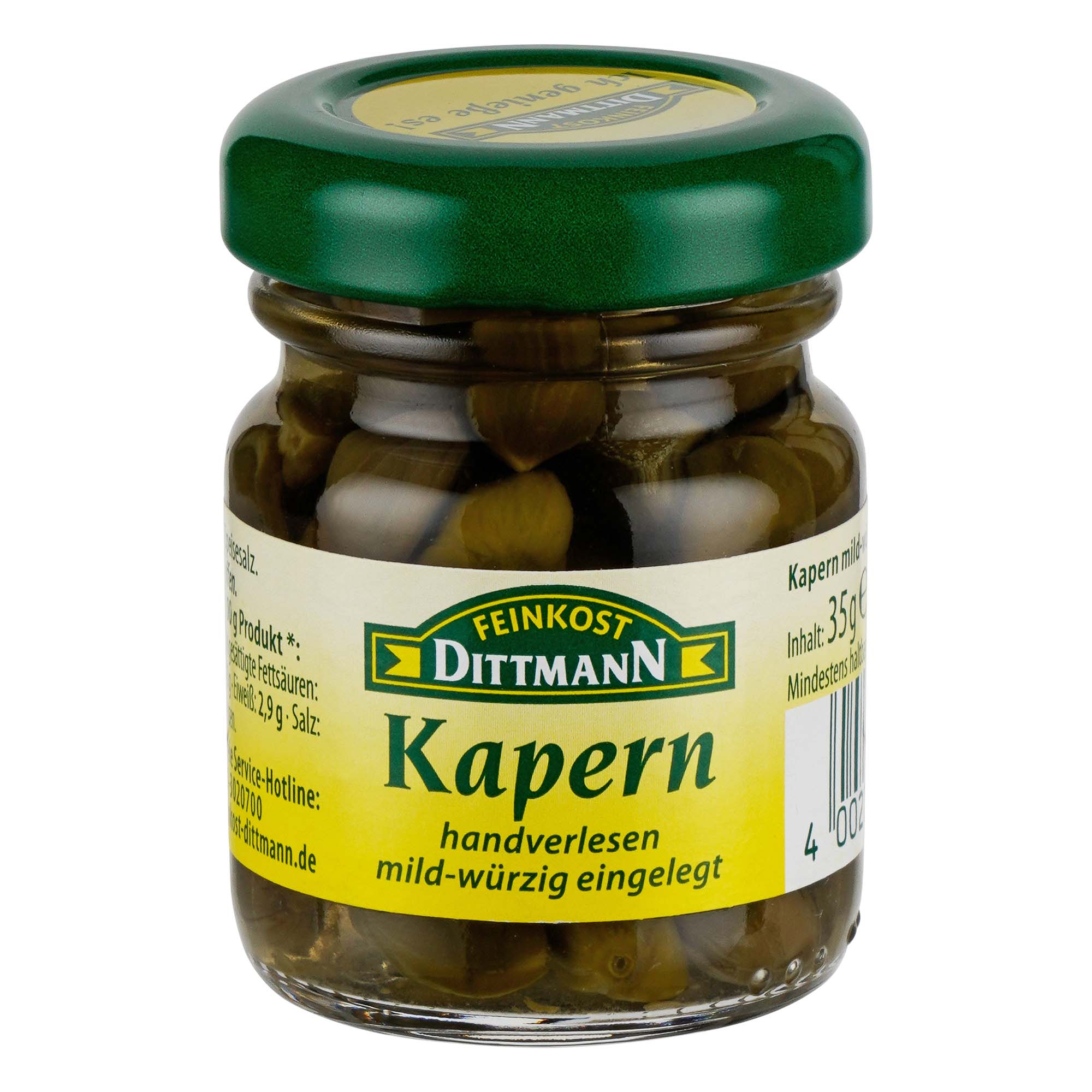 Feinkost Dittmann Kapern 35g – Bild 2