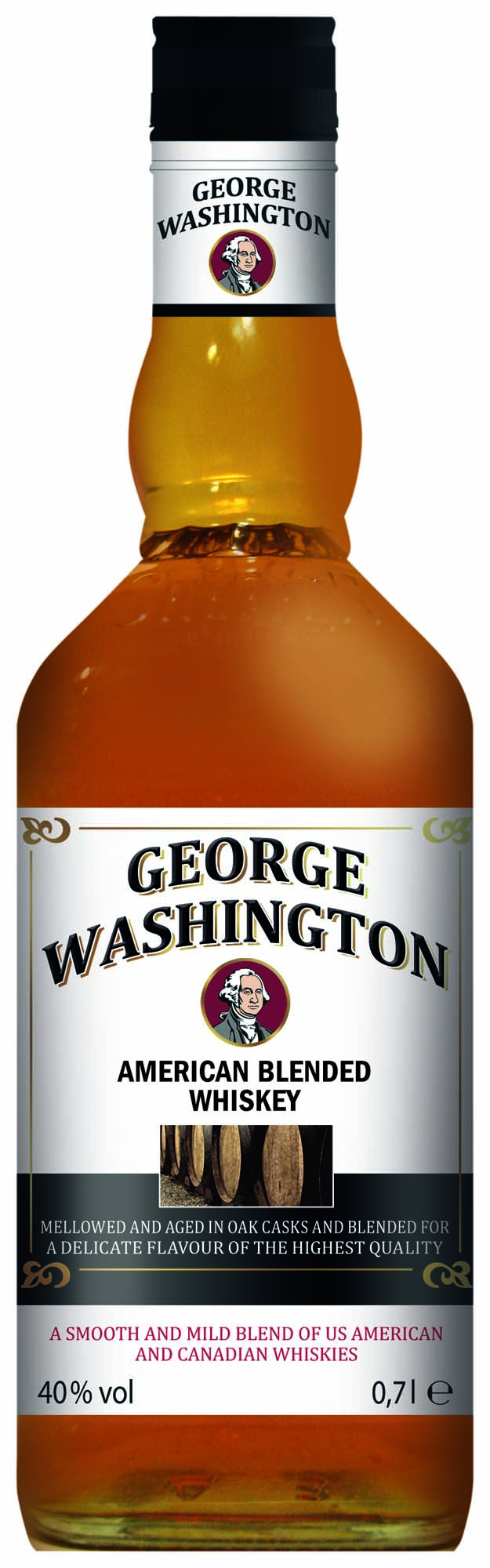 George Washington Kentucky Bourbon Whiskey 0,7l