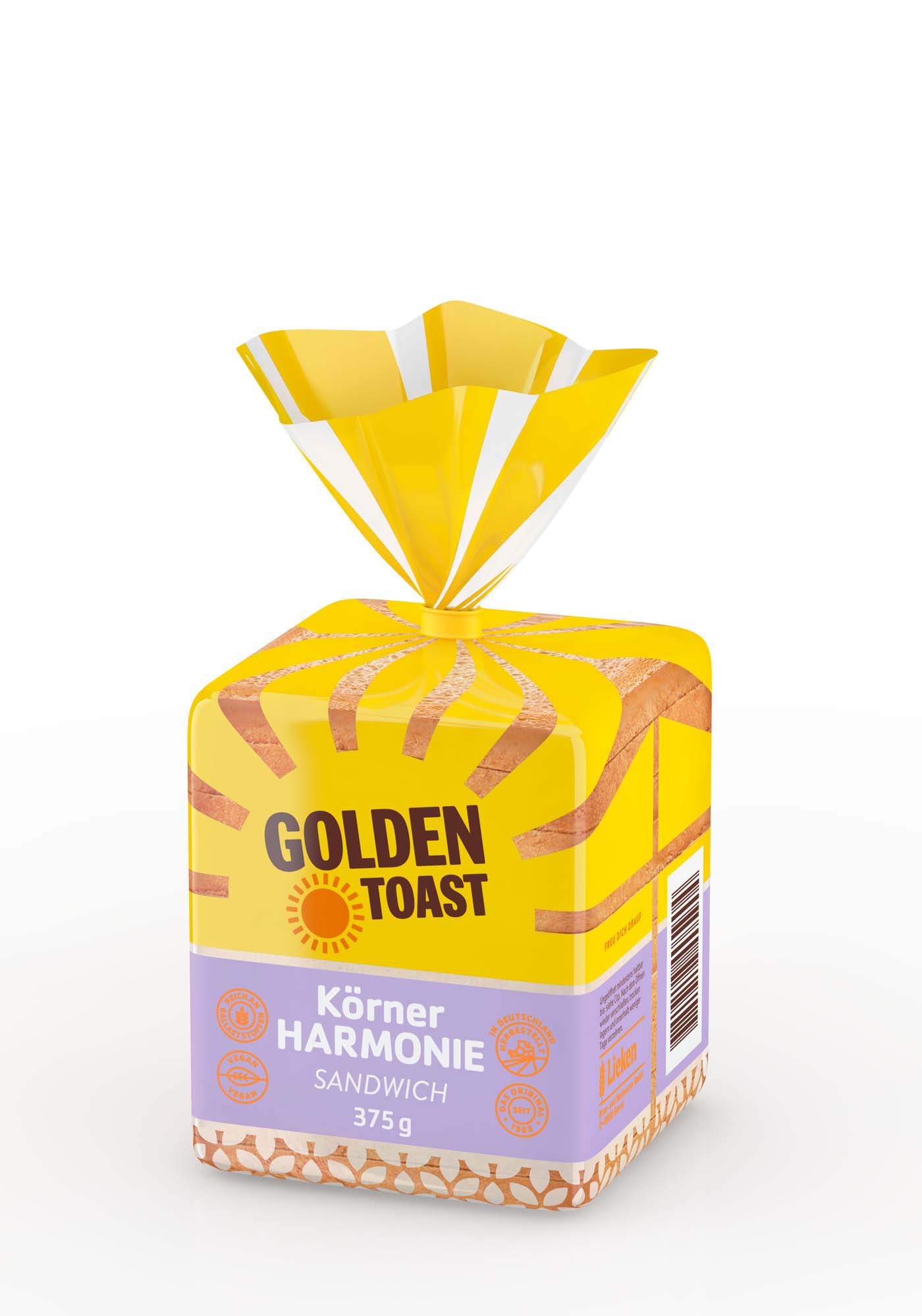 Golden Toast Körner Harmonie Sandwich 375g – Bild 2