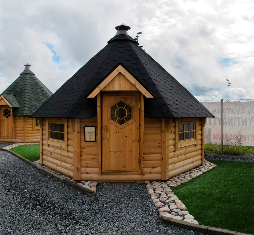 Premium Grillhütte / Grillkota 14,9 m² aus Holz – Bild 7