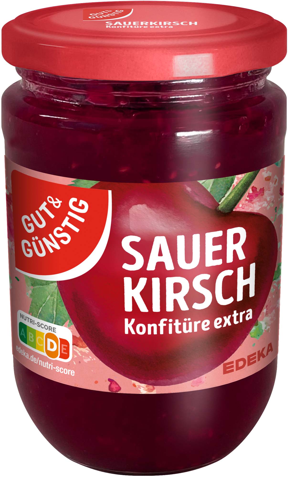 Gut & Günstig Sauerkirsch Konfitüre 450g