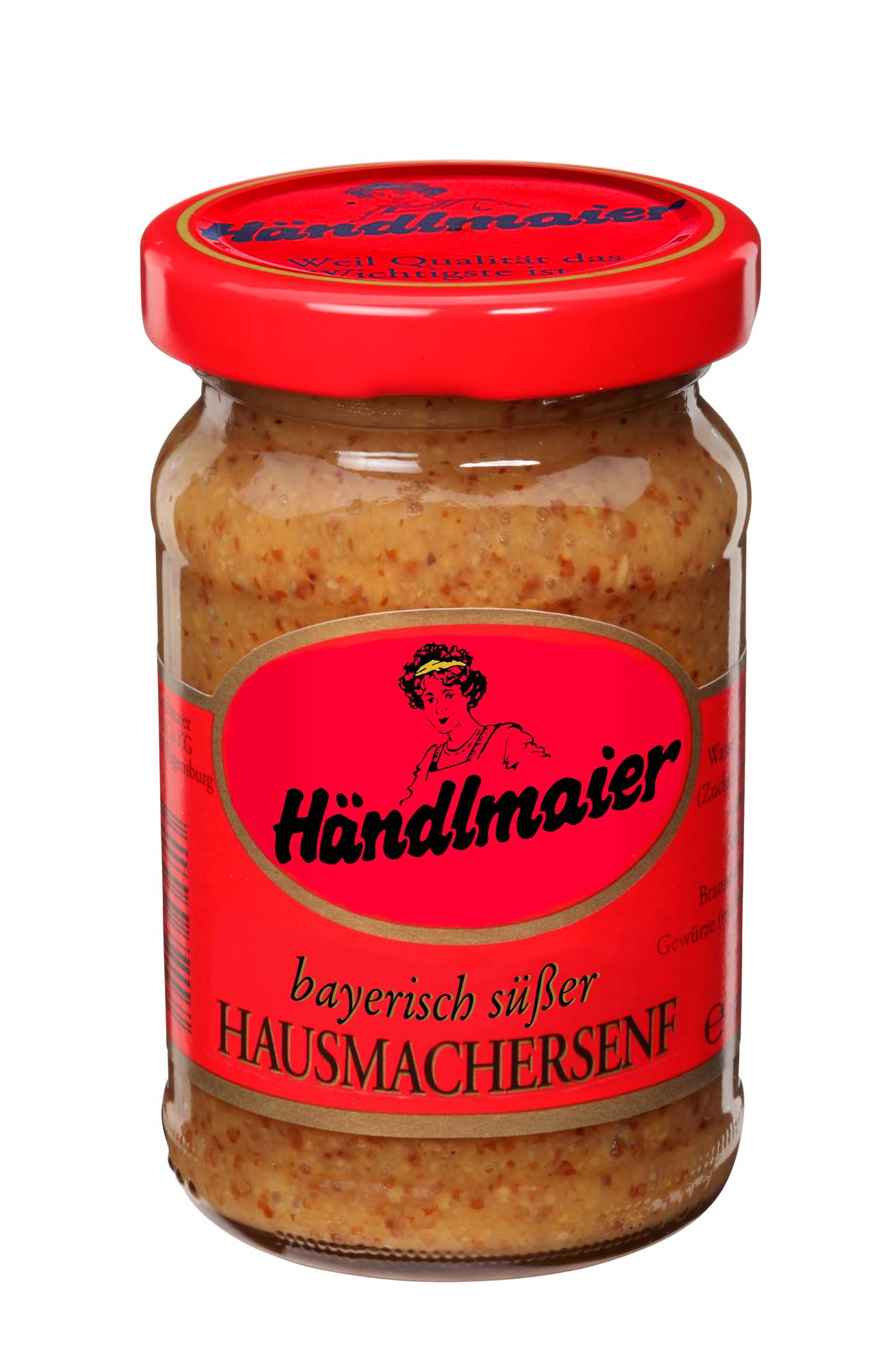 Händlmaier süßer Hausmachersenf Glas 100ml
