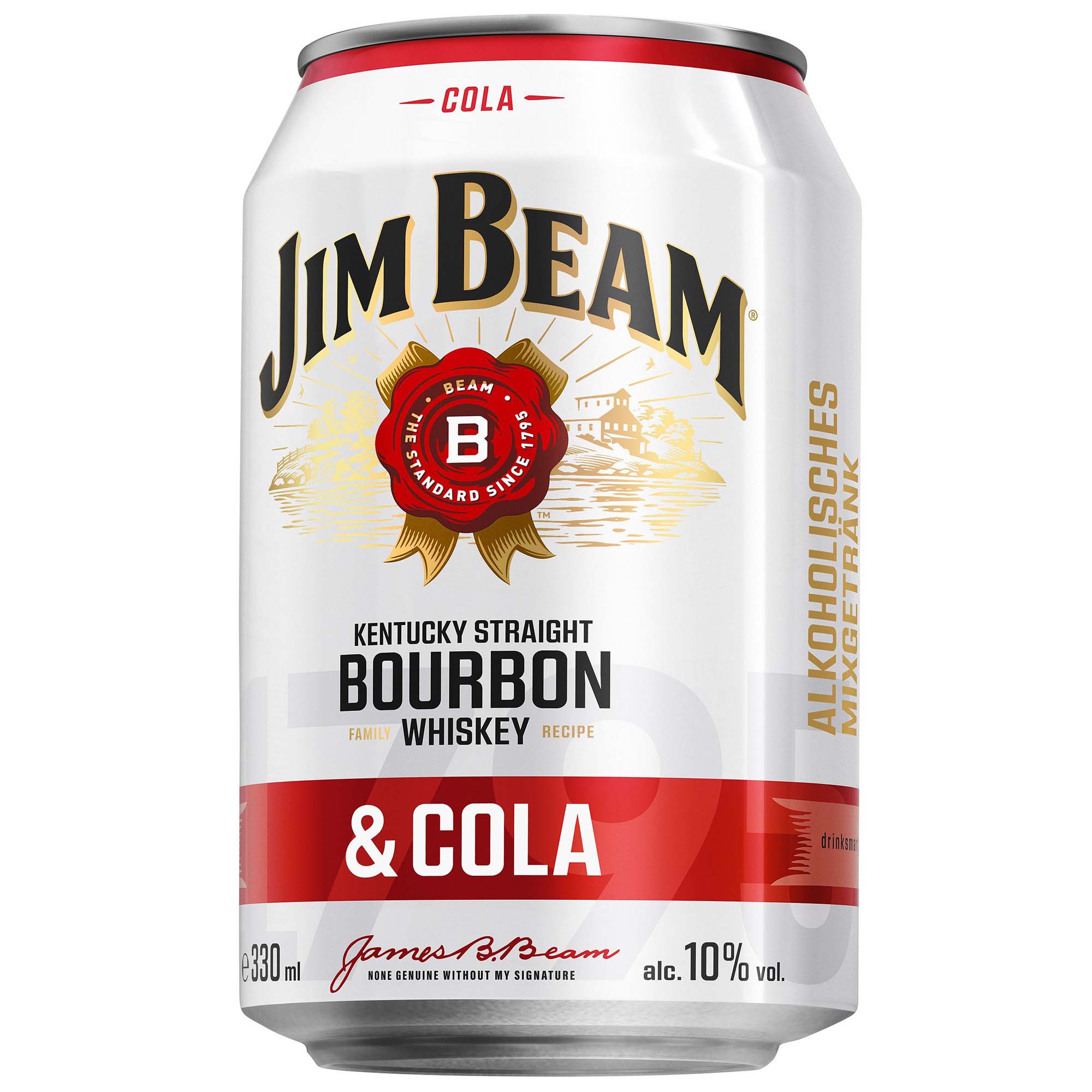 Jim Beam Bourbon & Cola 0,33l – Bild 2