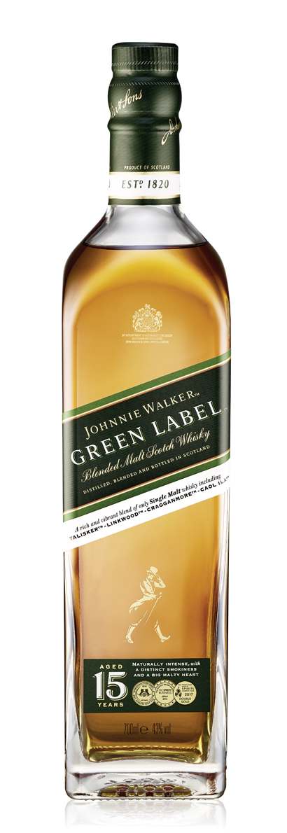 Johnnie Walker Whisky Green Label 15 Jahre 0,7l