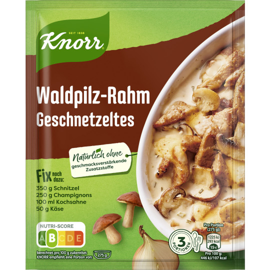 Knorr Fix Waldpilz-Rahm Geschnetzeltes 40g