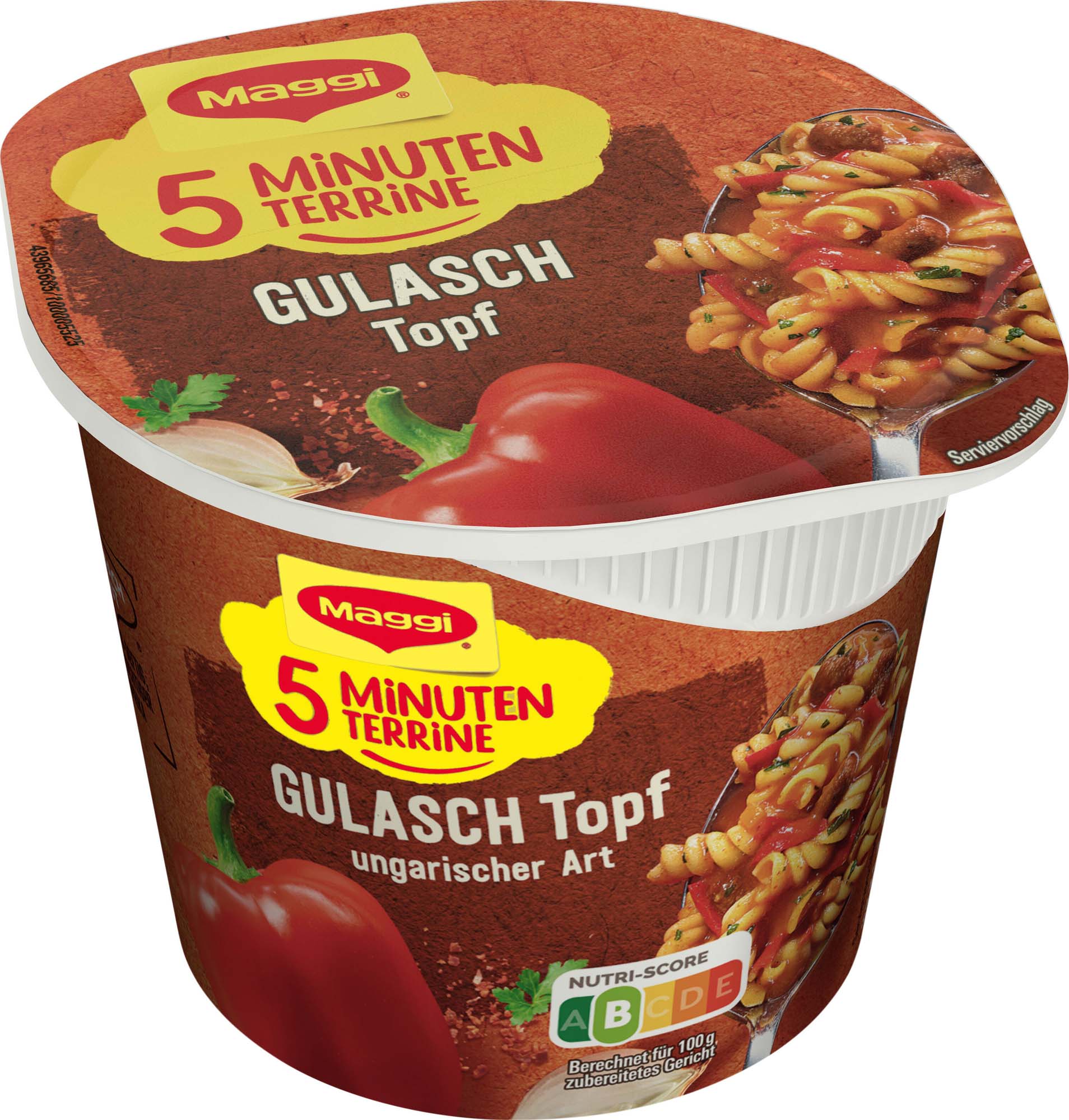 Maggi 5 Minuten Terrine Gulaschtopf 57g