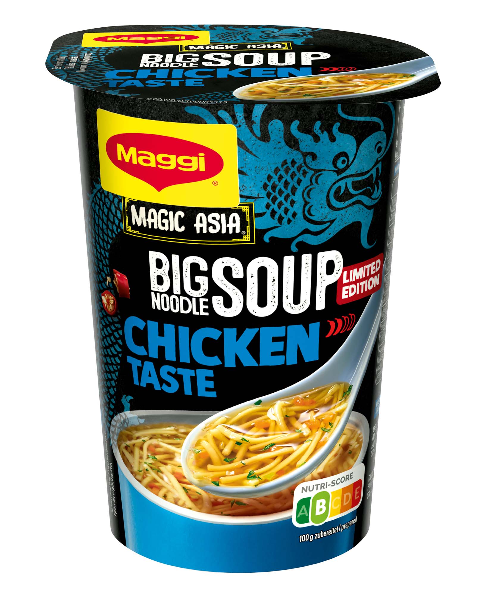Maggi Magic Asia Big Noodle Soup Chicken Taste 78g – Bild 2