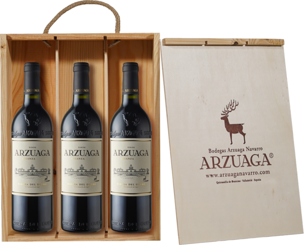 Bodegas Arzuaga Ribera del Duero D.O. Arzuaga Trio – 3 x 75 cl