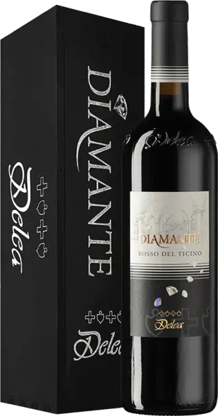 Vini & Distillati Angelo Delea SA Diamante Rosso DOC Ticino – 1 x 75 cl – Bild 2