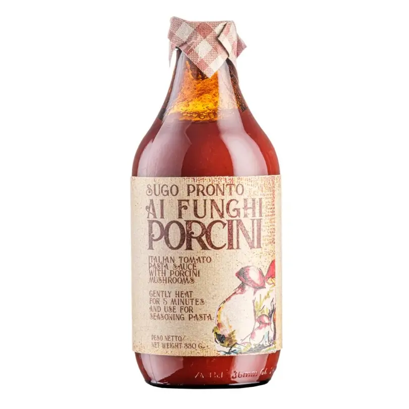 Sugo mit Steinpilzen – aromatische Tomatensauce mit Pilzen – Bild 2