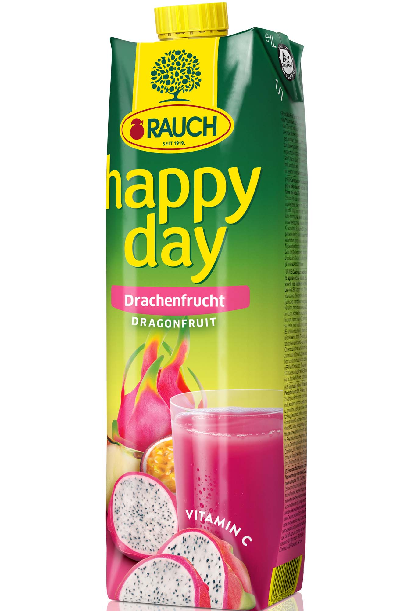 Rauch Happy Day Drachenfrucht 1l