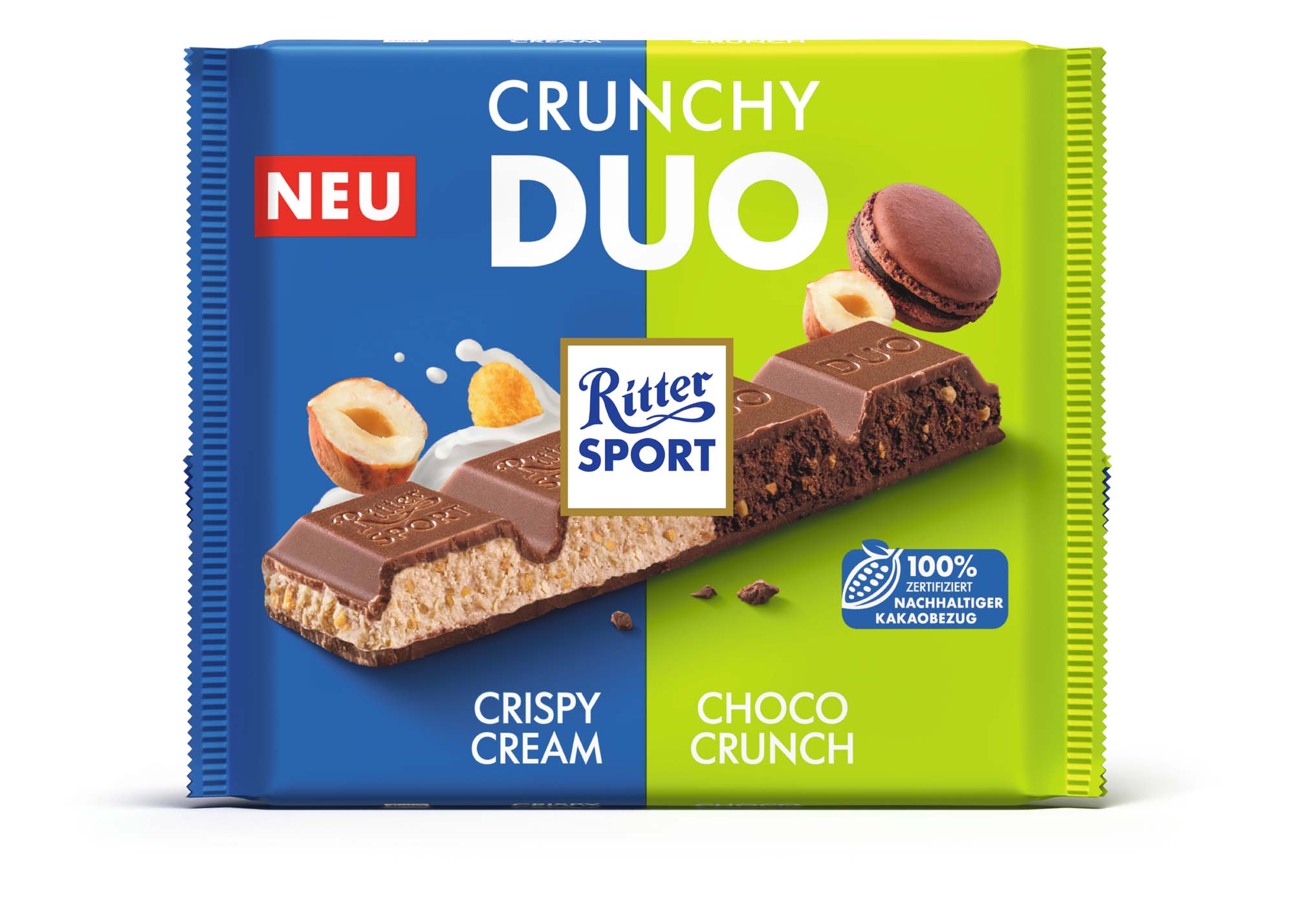 Ritter Sport Crunchy Duo Tafel 218g