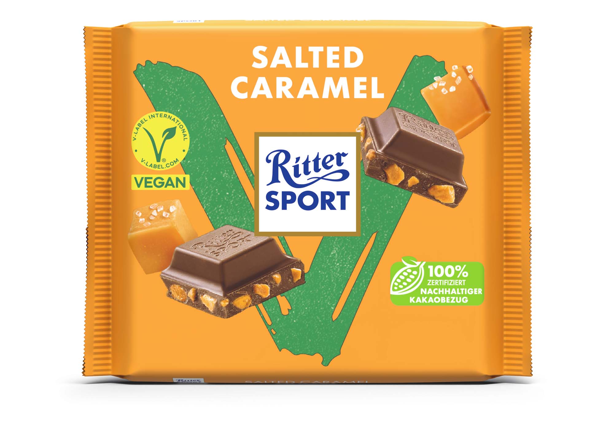 Ritter Sport Vegan Salted Caramel 100g – Bild 2