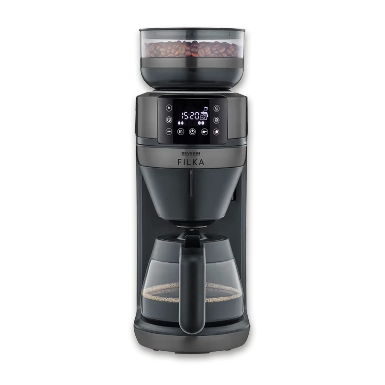 Fully automatic filter coffee machine FILKA Dark Inox – Bild 2