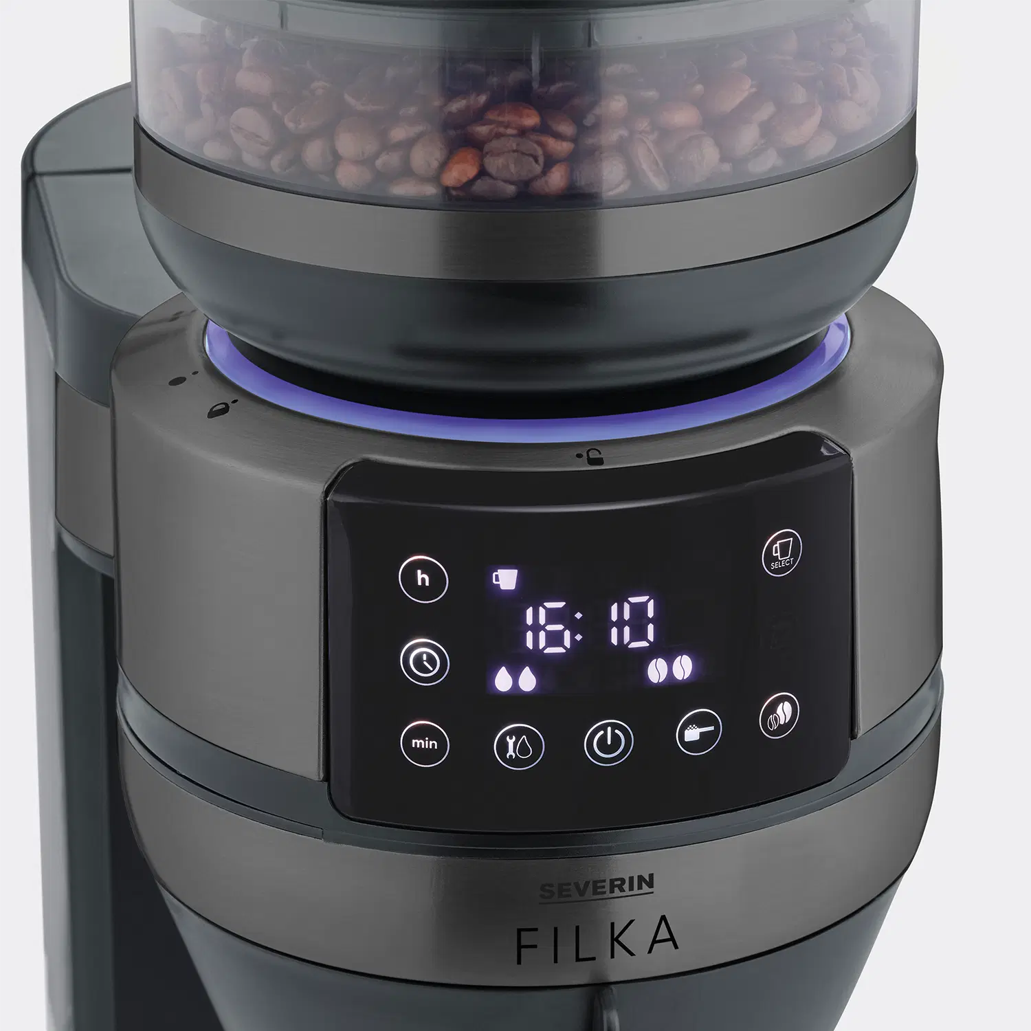 Fully automatic filter coffee machine FILKA Dark Inox – Bild 7