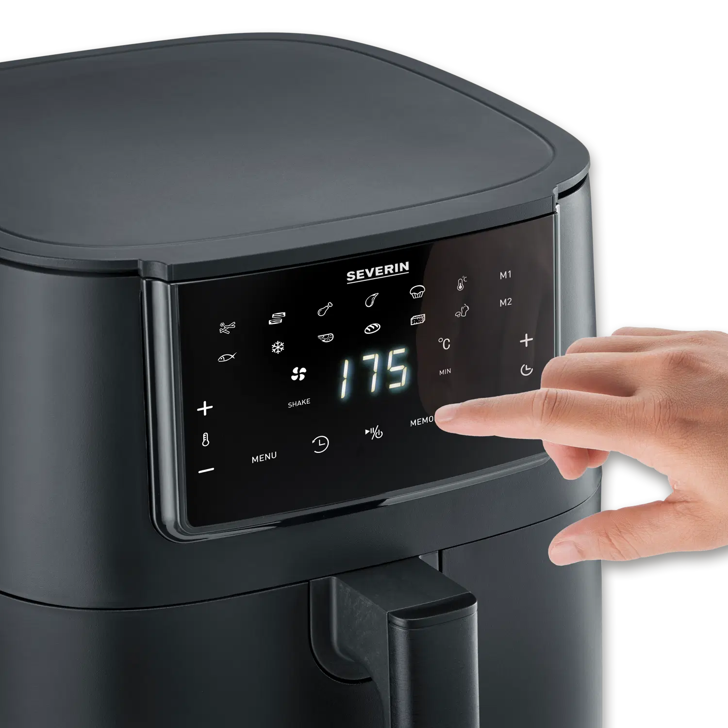 Heißluftfritteuse Black Line Single XXL – Bild 7