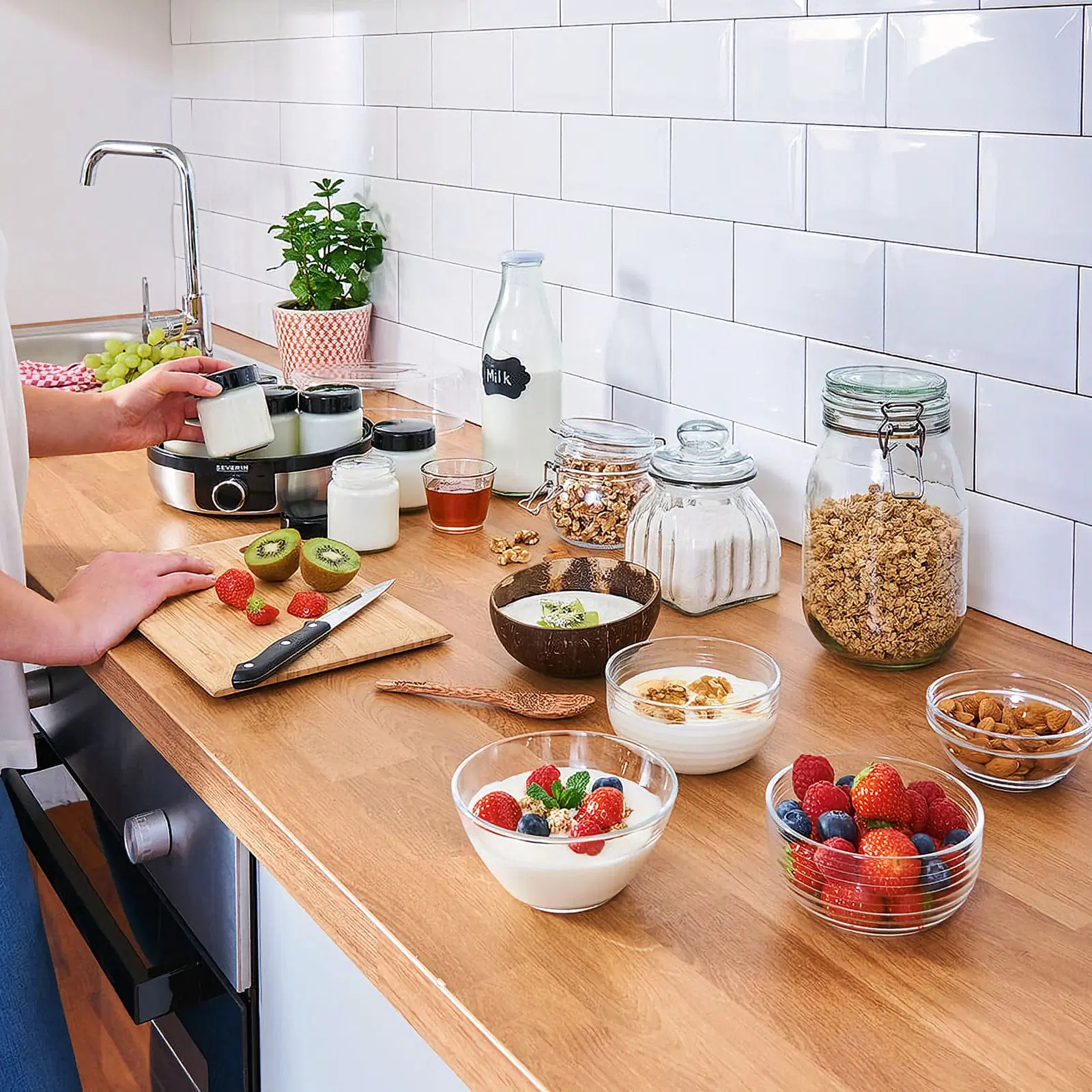 Digitaler Joghurtbereiter mit Automatikprogrammen – Bild 7