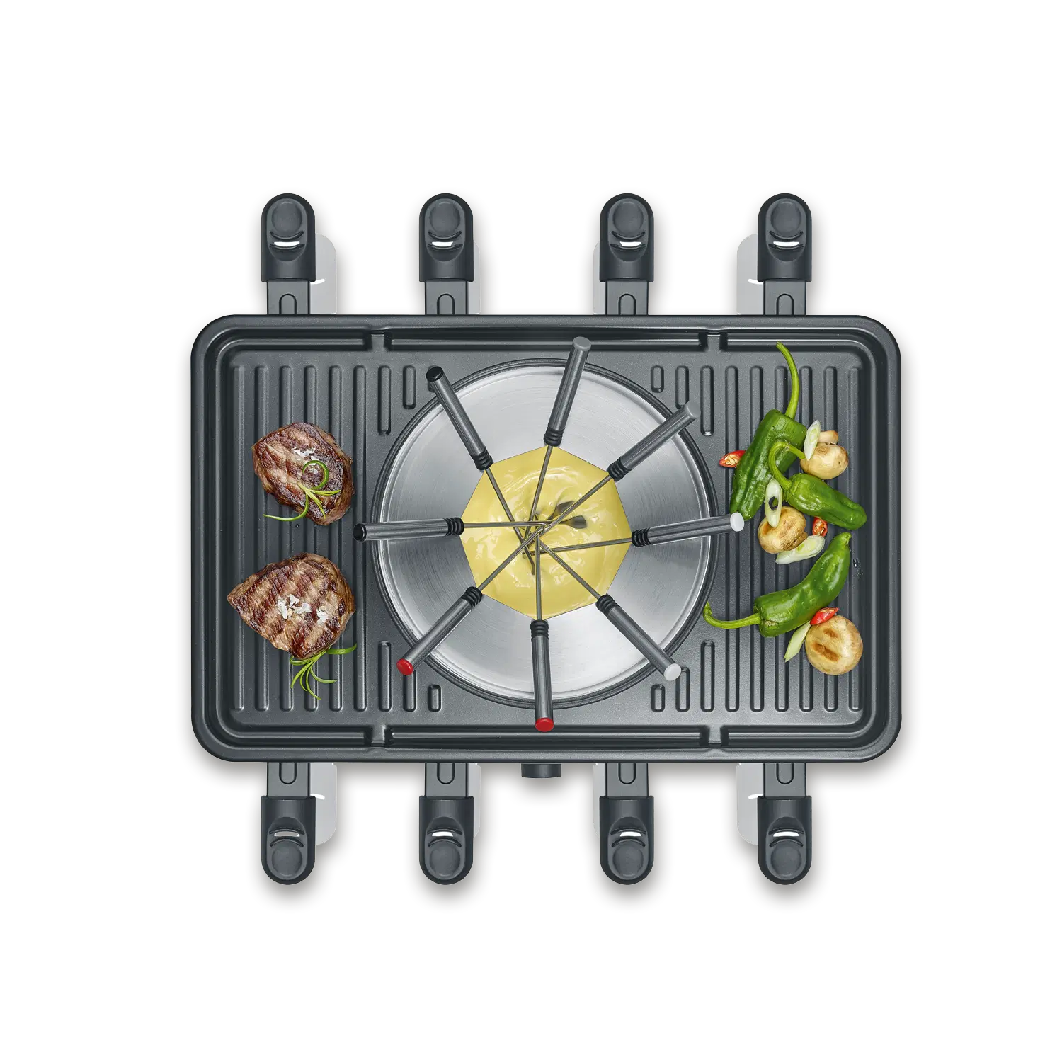 Raclette-Fondue Kombination – Bild 6