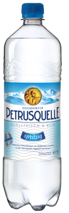 Siegsdorfer Petrusquelle Spritzig 1l – Bild 2