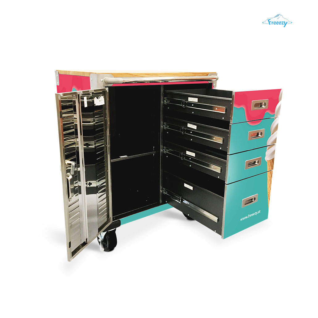 Freeezy Softeis Tisch – Bild 5