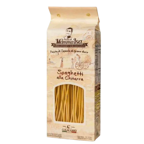 SPAGHETTI ALLA CHITARRA „Mamma Isa“ 500g Pasta al bronzo – Bild 2