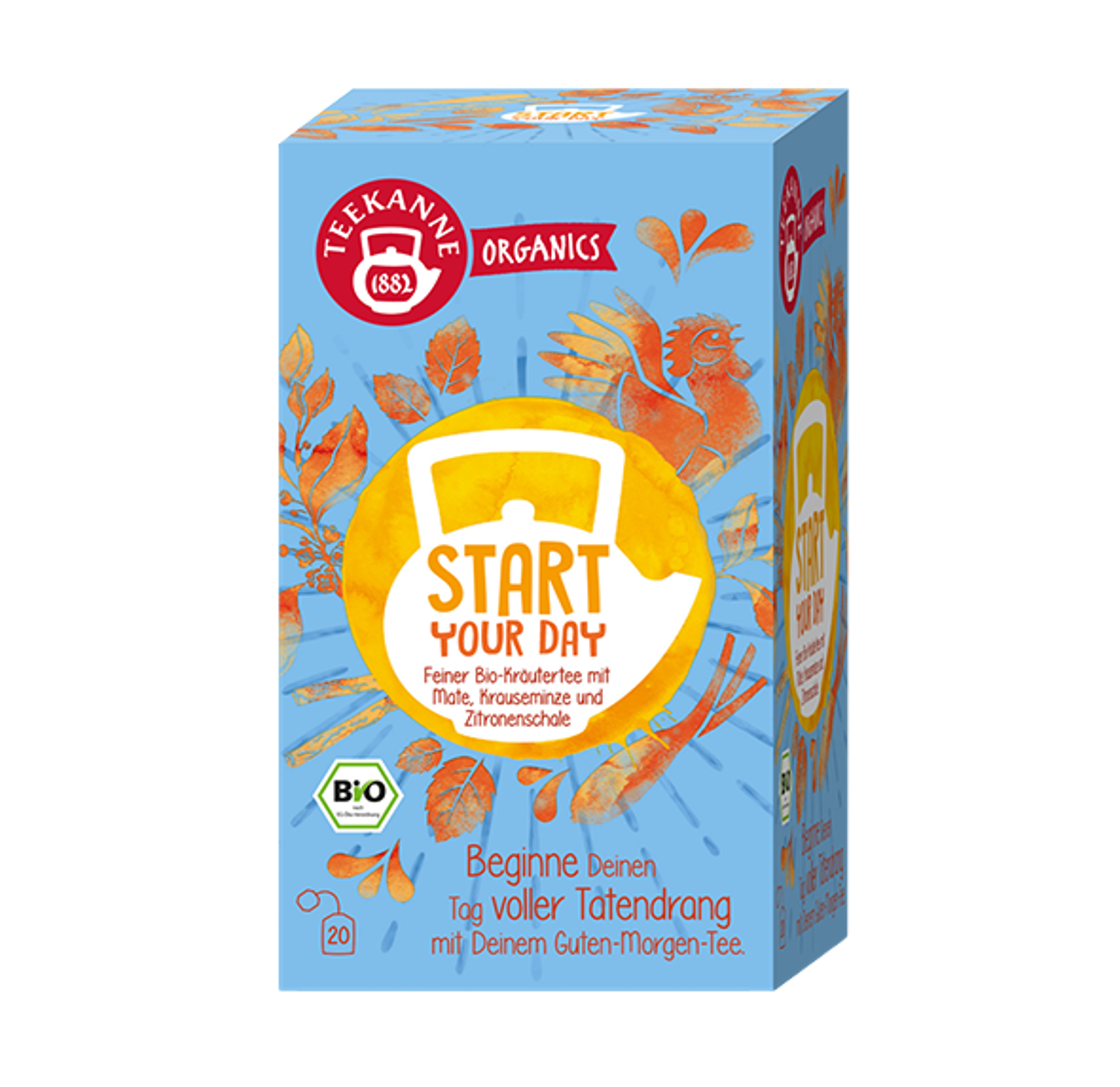 Teekanne Organics Start Your Day Tee 20St 36g – Bild 2
