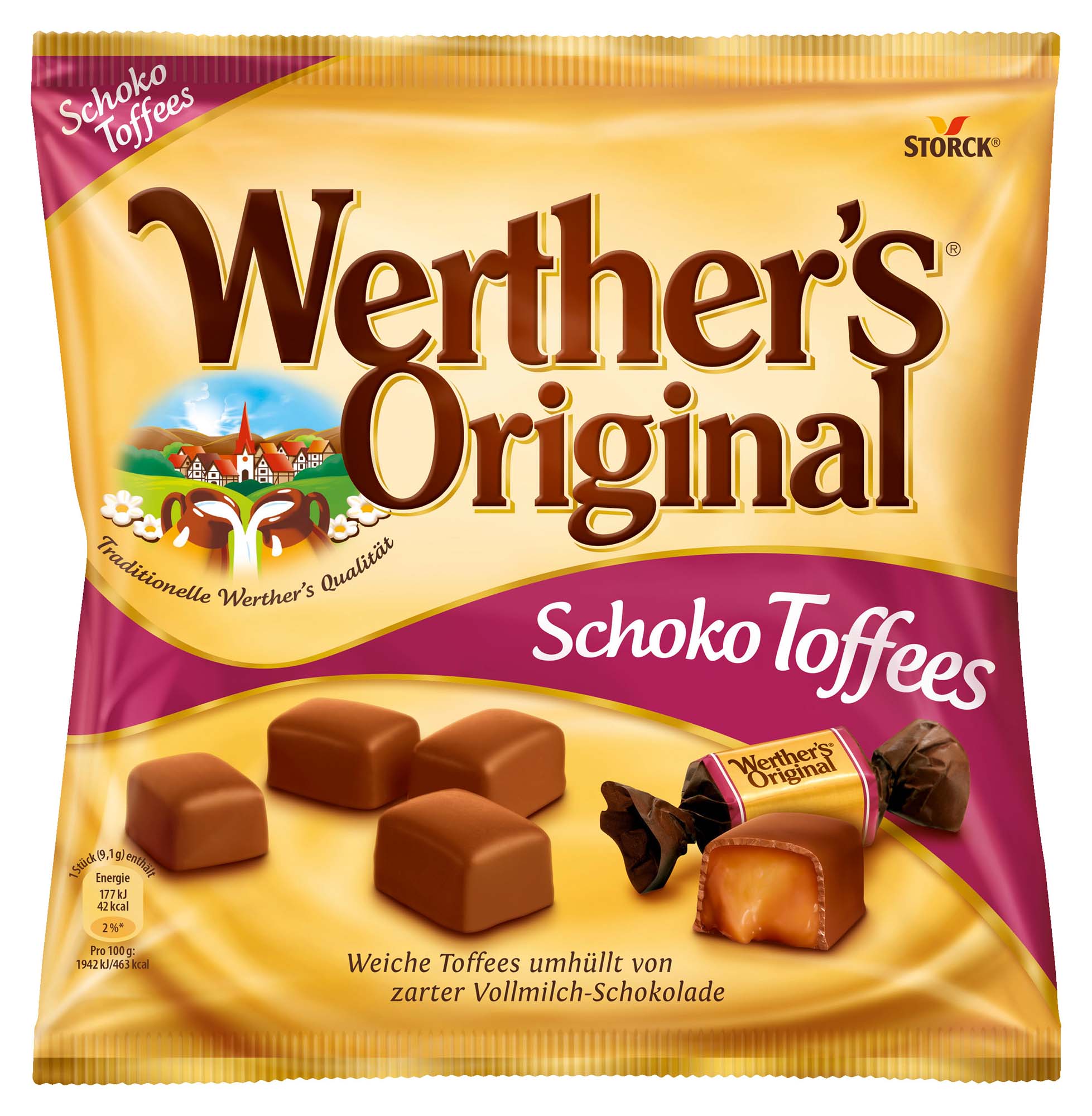 Werther’s Original Schoko Toffees 180g