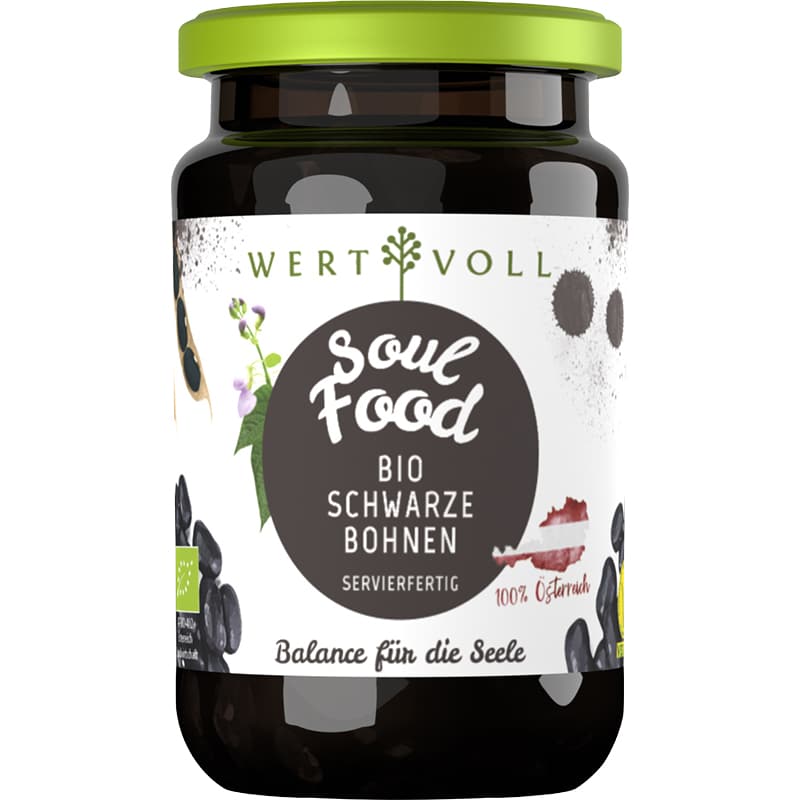 Wertvoll BIO Schwarze Bohnen servierfertig – Bild 2